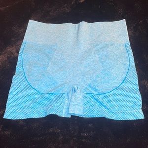 Womens focus apparel workout booty shorts